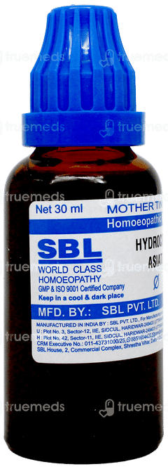 Sbl Hydrocotyle Asiatica Q Mother Tincture 30Ml Sbl Hydrocotyle Asiatica Q Mother Tincture 30Ml